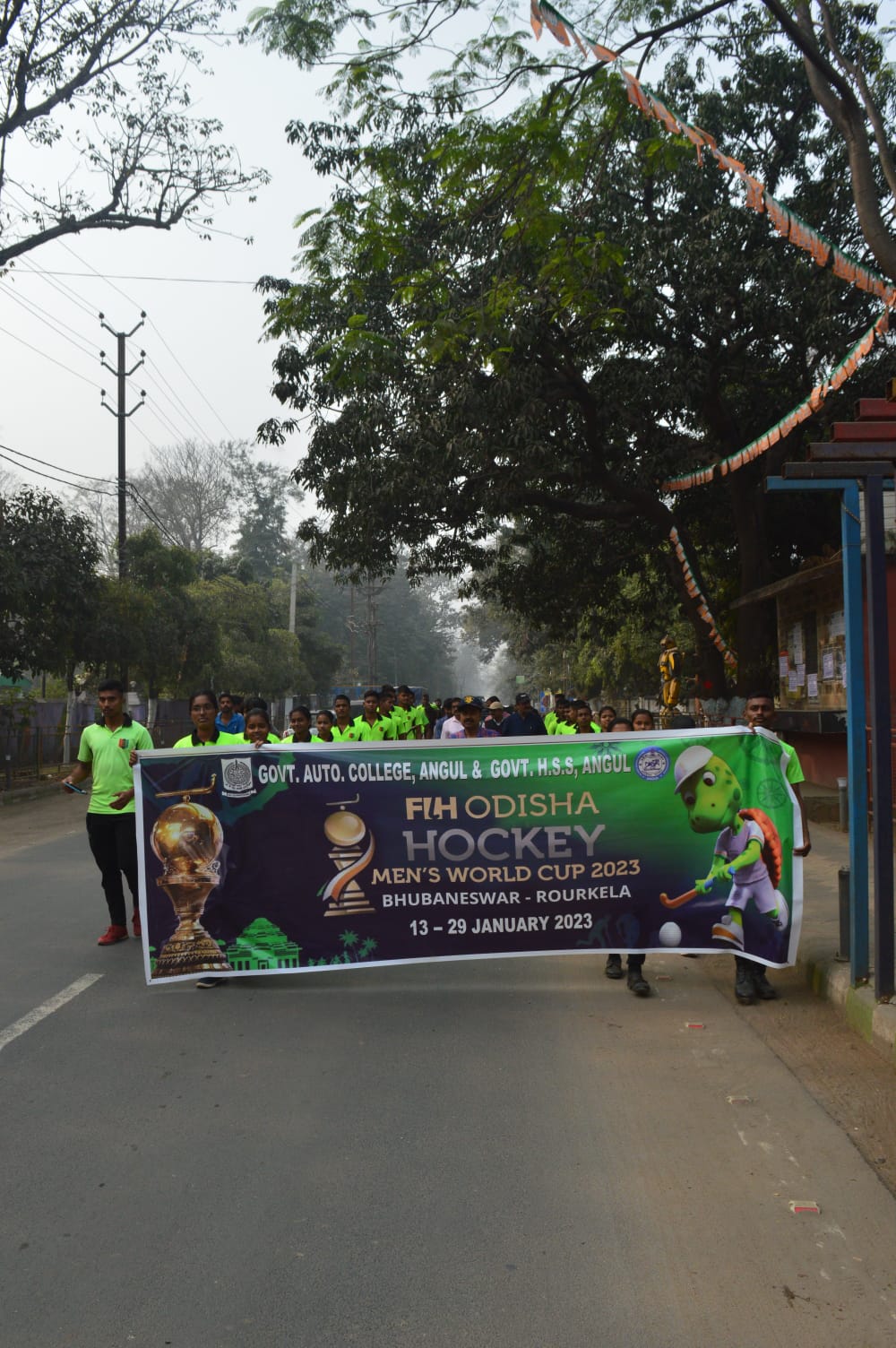 Walkathon on occasion of World Cup Hockey 2023