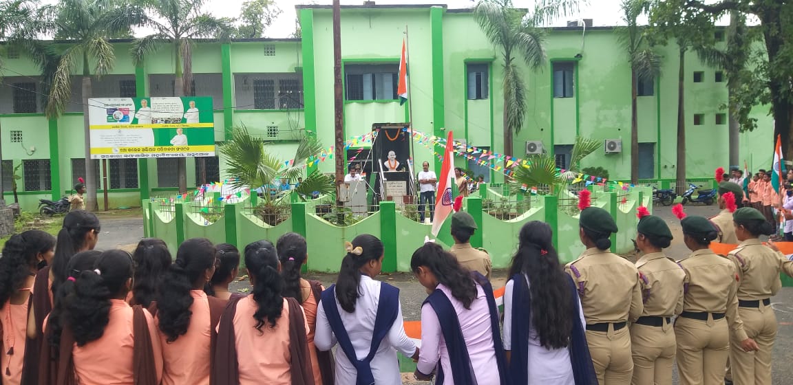 Celebration of Independence Day 2022 at Government Autonomous College, Angul