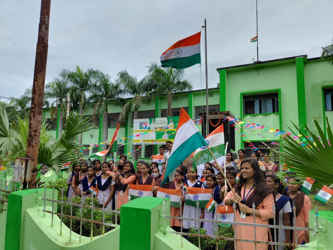 Celebration of Independence Day 2022 at Government Autonomous College, Angul